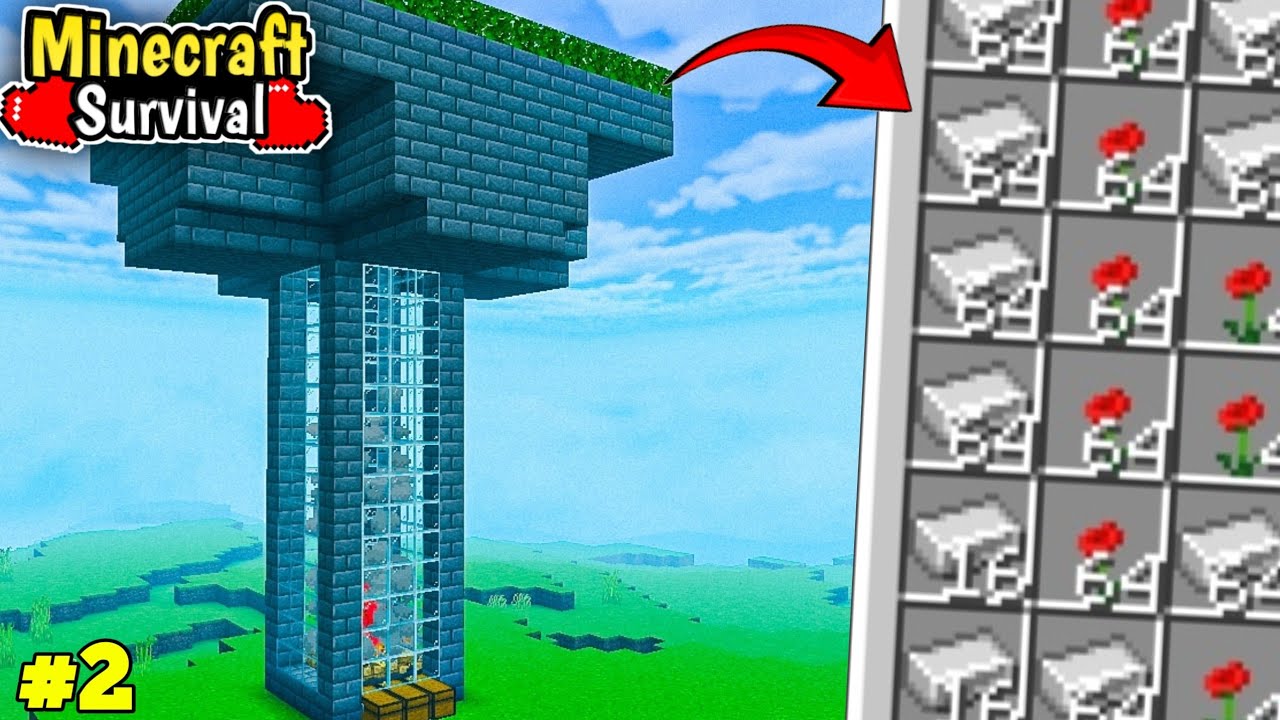 I Made a Iron Farm in my Minecraft World 1.21 pe 🤯| Minecraft Survival ...