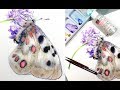 Butterfly Painting in Watercolor using Iridescent MEDIUM