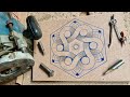 Amazing Flower Wood Carving for Beginners 🌸 | Step by Step Tutorial
