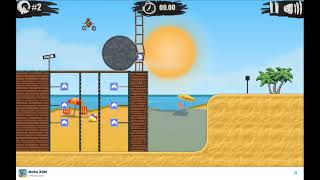 I broke the world record in Moto X3M on PC.