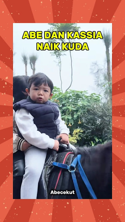 Download lagu ABE RIDES A HORSE WITH KASSIA 🥰 #abedaily #abeabeabe #abecekut #cutebaby #babyivlog #cutebaby #funny