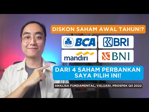 DISKON SAHAM AWAL TAHUN!? DARI 4 SAHAM PERBANKAN SAYA PILIH INI! ANALISA BBCA BBRI BMRI BBNI