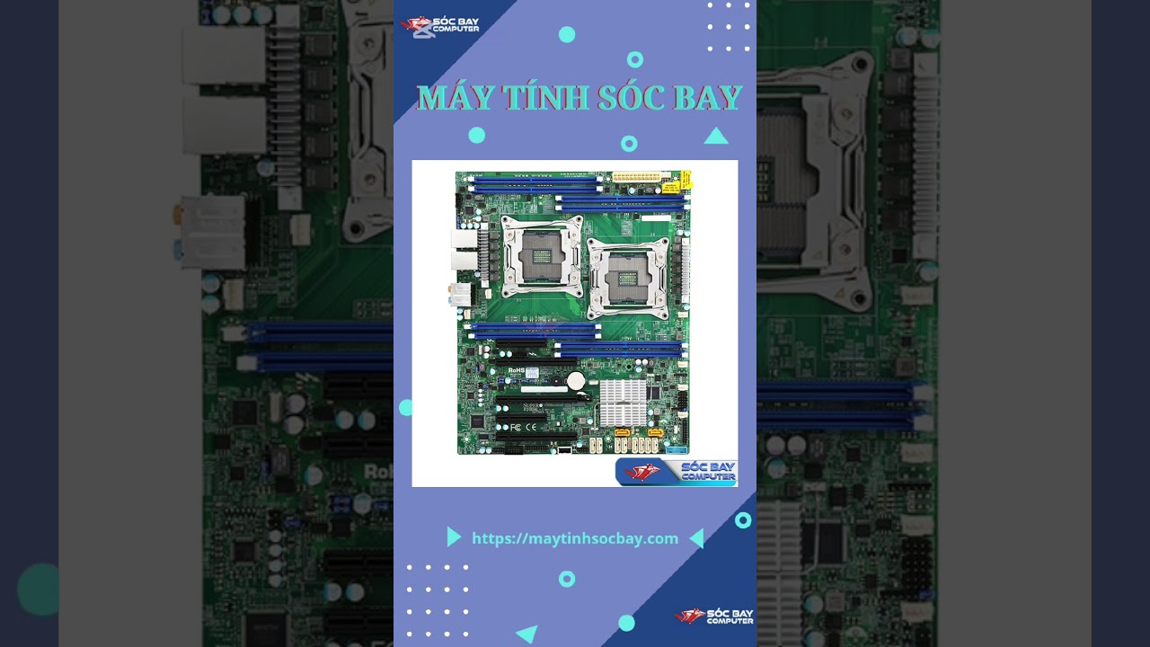 [Máy Tính Sóc Bay] MAINBOARD SUPERMICRO X10DAL- BMC00023 