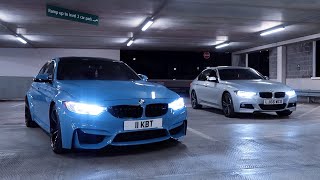 Bmw M3 Vs. Bmw 335D Xdrive Rolling Race