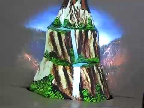 coolux Pandoras Box 3D mapping on irregular polygonal structure in high relief