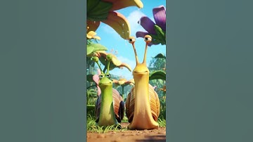 Snail race  #cute #funny #animalbabies #race #animation #cartoon #movie