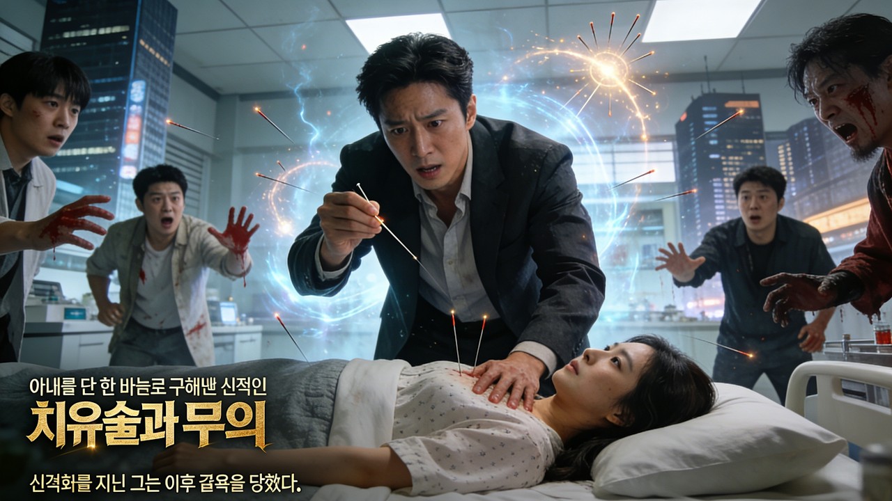 아내를 단 한 바늘로 구해낸 신적인 치유술과 무술의 신격화를 지닌 그는 이후 굴욕을 당했다.