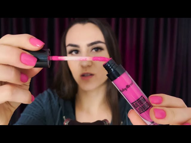 ASMR Maquiando você! Sons de maquiagem!