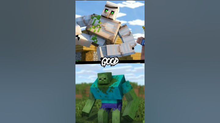 Minecraft Iron golem vs Mutant Zombie! who will win? Minecraft 1.19