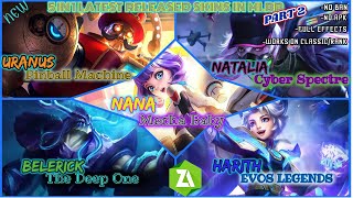 5 In 1 Random Best Skins In Mlbb Part 2 All Patch Full Effects, Works On All Mode