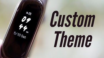 Mi Band 3 Custom Firmware | PUI Theme