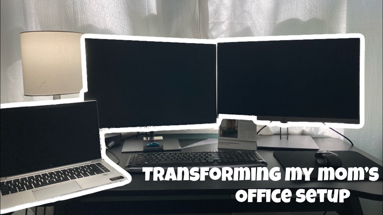Transforming my Moms Office Setup!!!!! YouTube