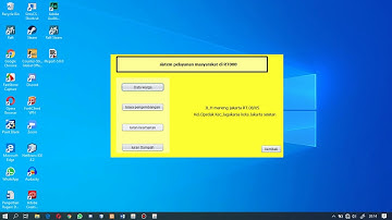 Demo Aplikasi"Sistem Informasi pelayanan masyarakat di RT08 berbasis Java"Neatbeans