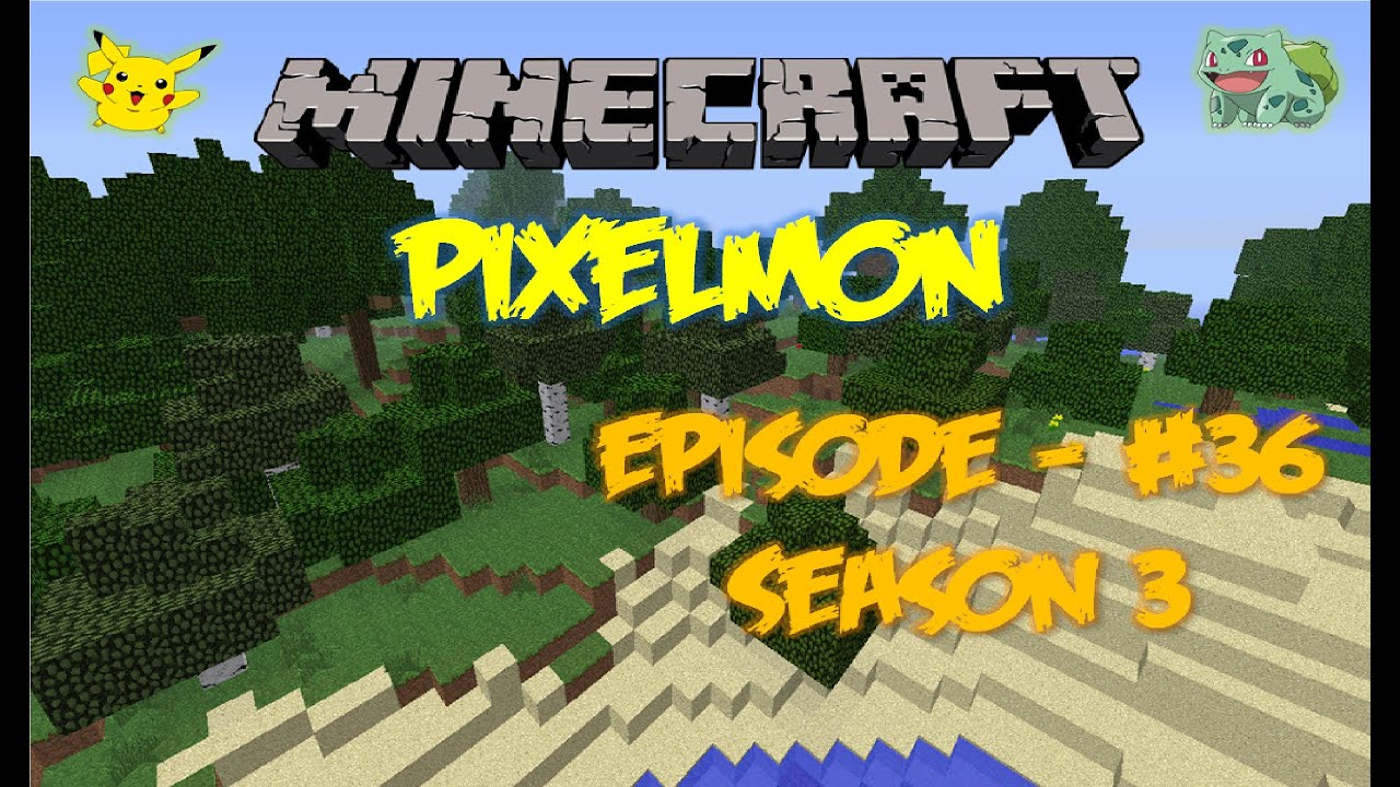 Minecraft: Pixelmon - Эпизод 36 - Одна новая эволюция (Pokemon Mod)