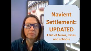 Navient Settlement: UPDATED -Terms, dates, and schools