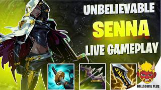 Full SENNA UNBELIEVABLE DAMAGE! - Wild Rift HellsDevil Plus Gameplay Guide