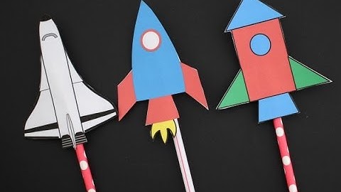 How to Make Straw Rockets