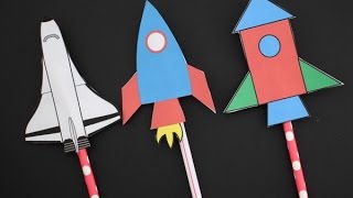 How to Make Straw Rockets