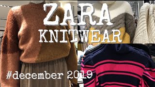 #ZARA #WINTER #KNITWEAR #KNIT #SWEATER COLLECTION 2019