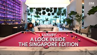 Inside The Singapore Edition, one of the newest hotels in the city