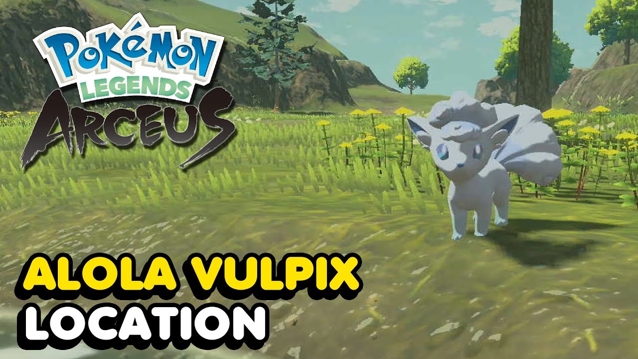 Pokémon Legends: Arceus — How to get Alolan Vulpix