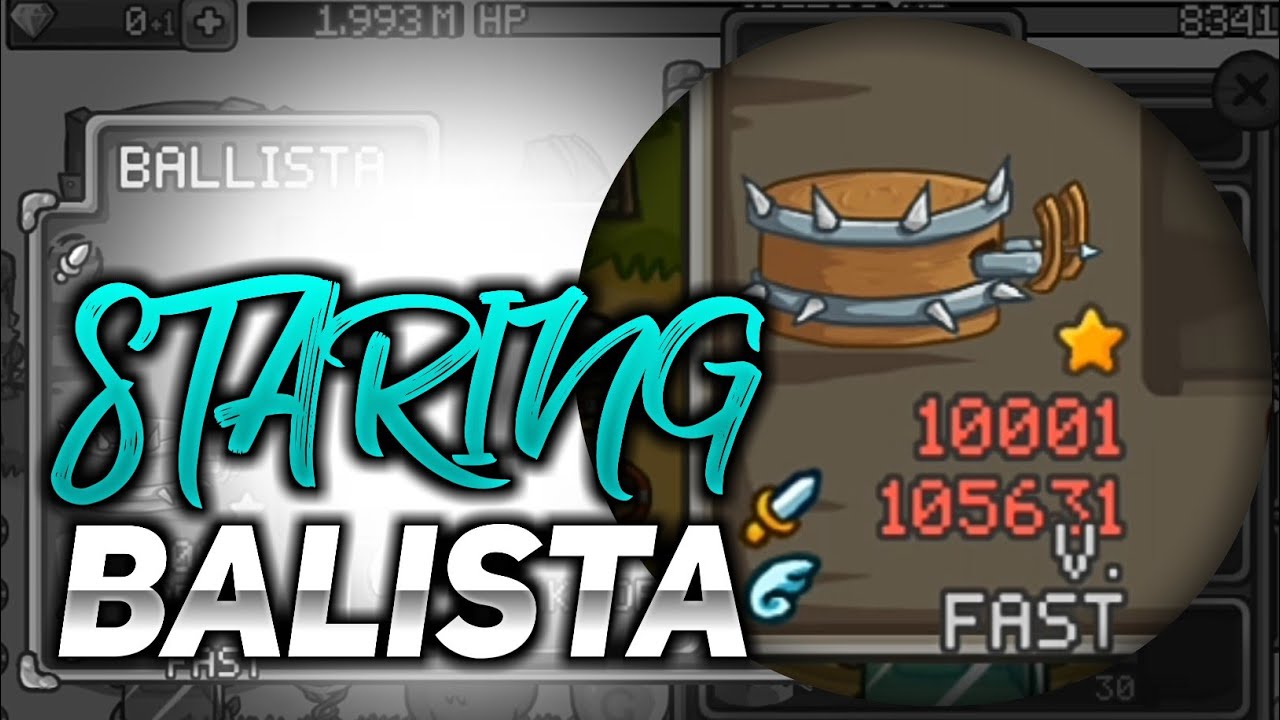 Grow Castle BALLISTA Star Damage YouTube