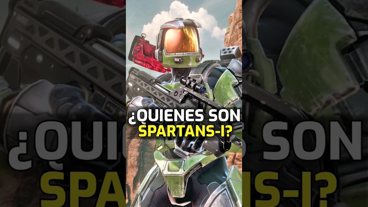 ¡Todo sobre LOS SPARTANS 1 de HALO! - #short #halo #curiosidades #videojuegos #haloinfinite