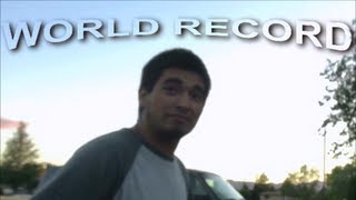 SWITCH FRONTSIDE BIGSPIN WORLD RECORD Most Switch Frontside Bigspins In One Minute.