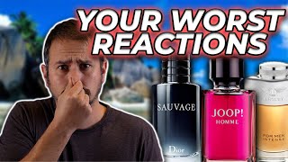 The 10 WORST Fragrance Reactions EVER - DON'T Wear These