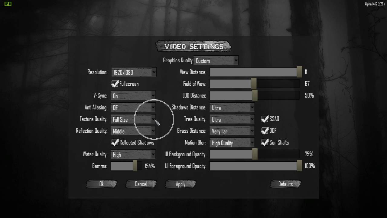 How to change Texture Quality in 7 Days to Die - YouTube