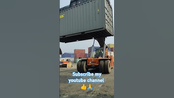 WOW! Watch Kalmar Shift a MASSIVE 20ft Container🔥#shorts#ytshorts
