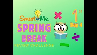 Spring Break Review for FIRST GRADE Kids #education #learning #mathematics #reading