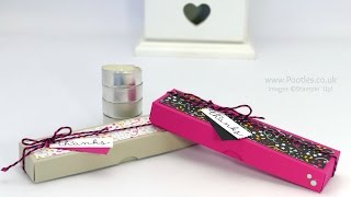 Way Back Wednesday Tealight Treat Box Tutorial
