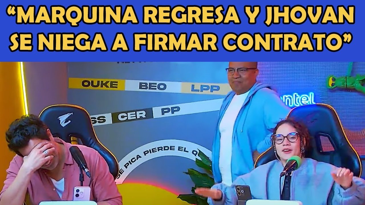 ¡MARQUINA REGRESA! 😱 Pero Jhovan SE NIEGA a firmar el contrato