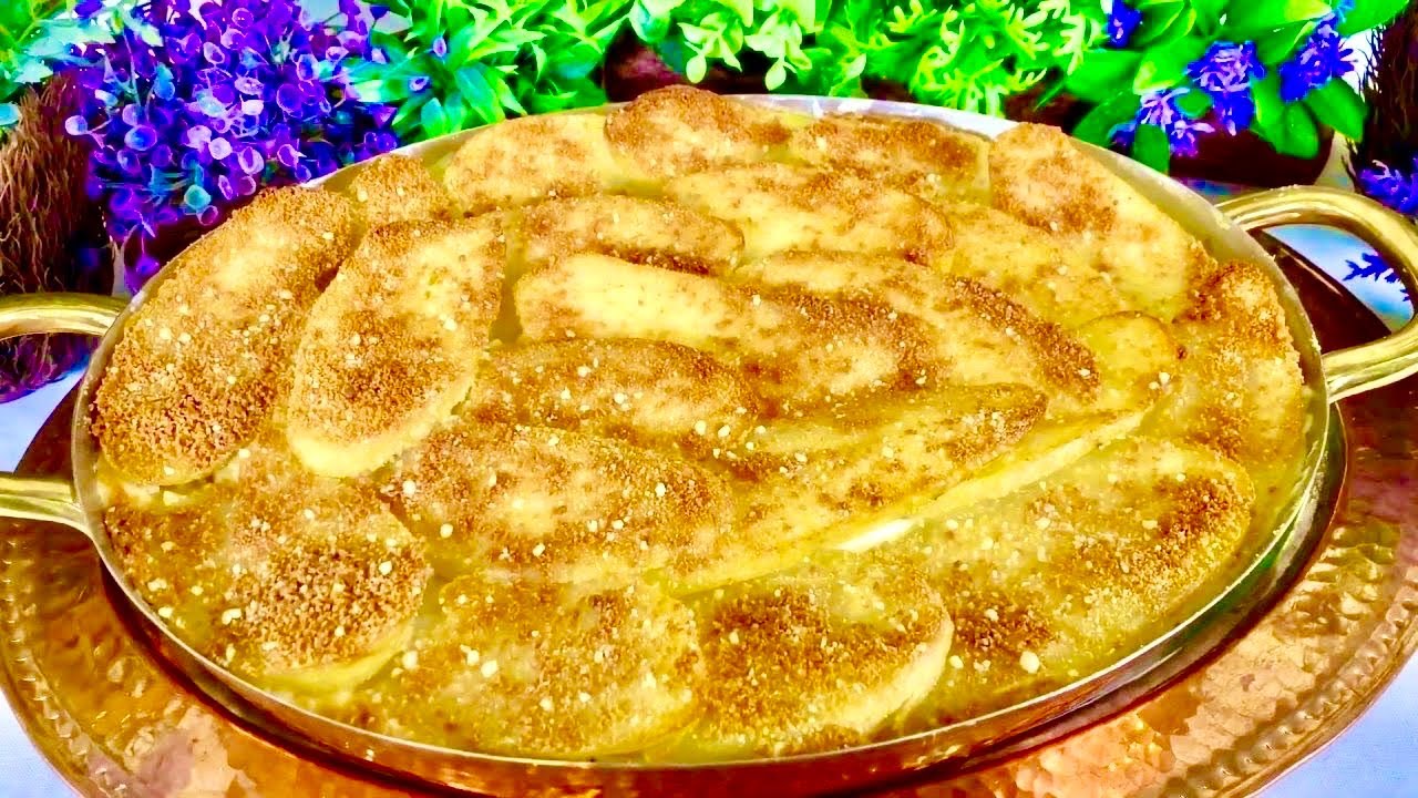 من الذ الصواني بطاطس مع سبانخ بالشاميل طعم خيال