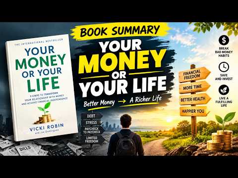 Thumbnail for Your Money or Your Life Summary | 9 Steps to Financial Freedom & a Richer Life
