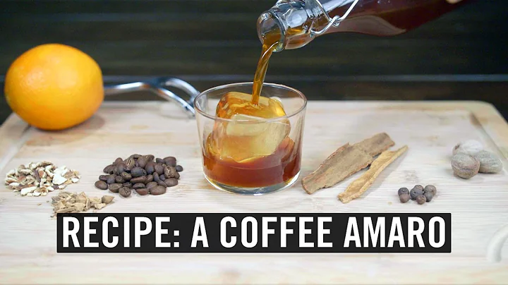 Recipe: A Coffee Amaro (In 30 Minutes)