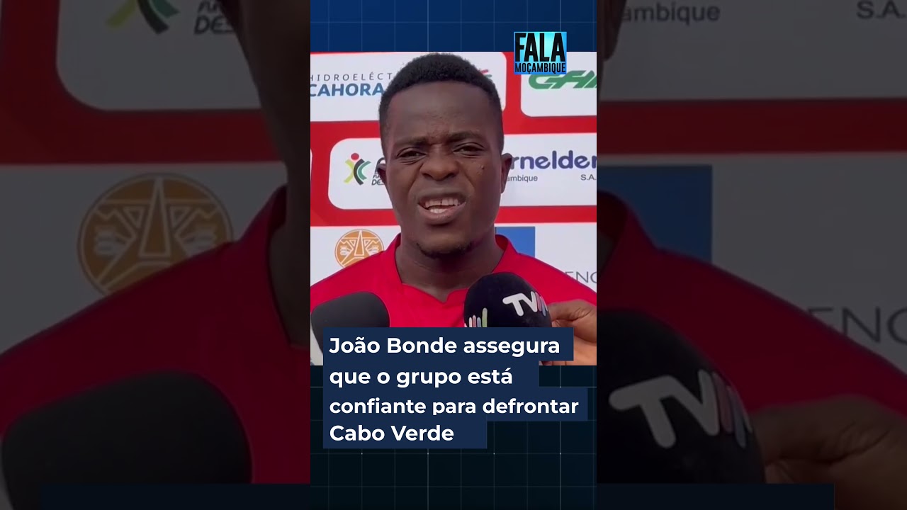 João Bonde assegura que o grupo está confiante para defrontar Cabo Verde