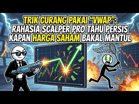 Trik Curang Pakai 'VWAP': Rahasia Scalper Pro Tahu Persis Kapan Harga Saham Bakal Mantul