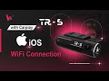 【TR-S】iOS iPhone - How to connection Dash Cam with Carplay