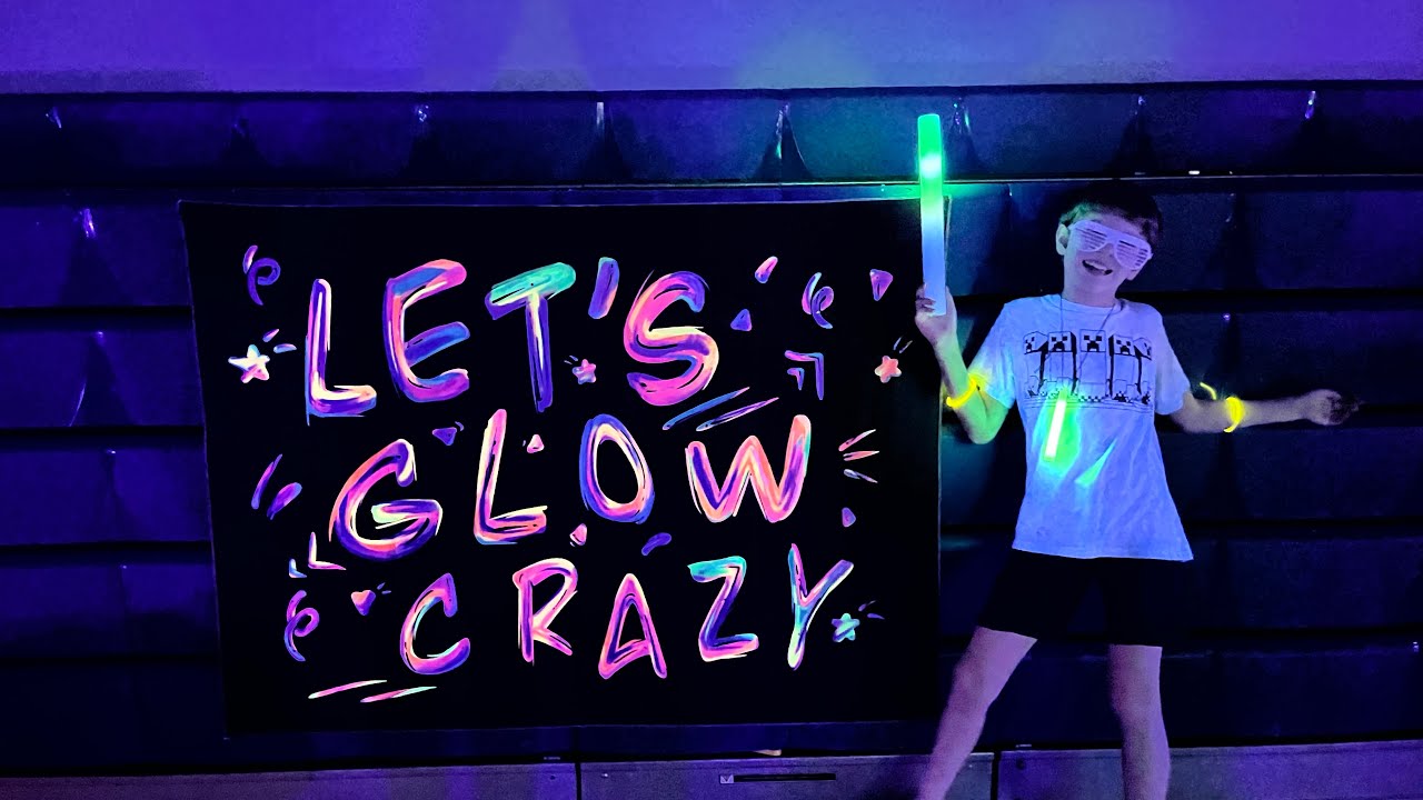 Glow Dance Party For End Of The School Year YouTube Glow Dance Party For End Of The School Year YouTube