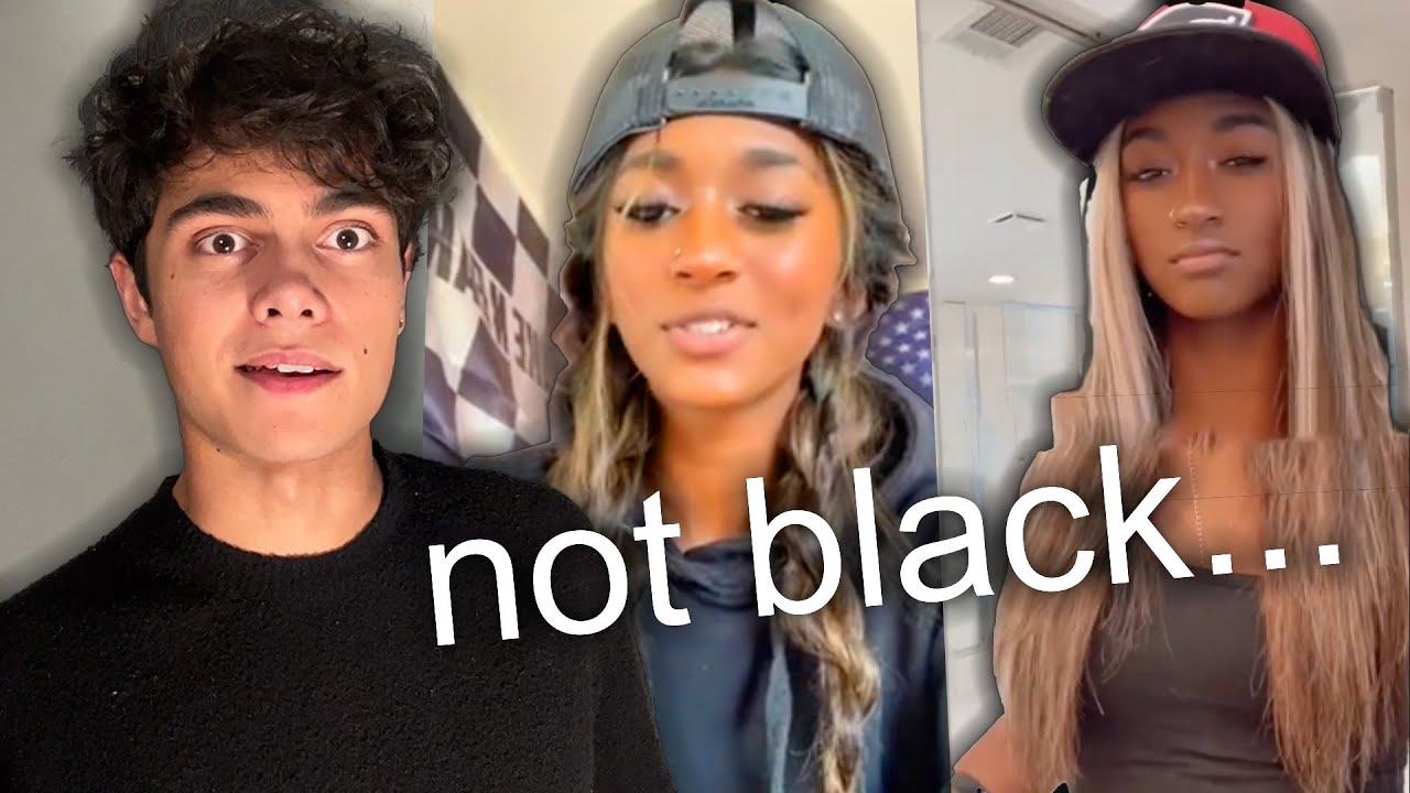 this indian tiktoker pretended to be black...