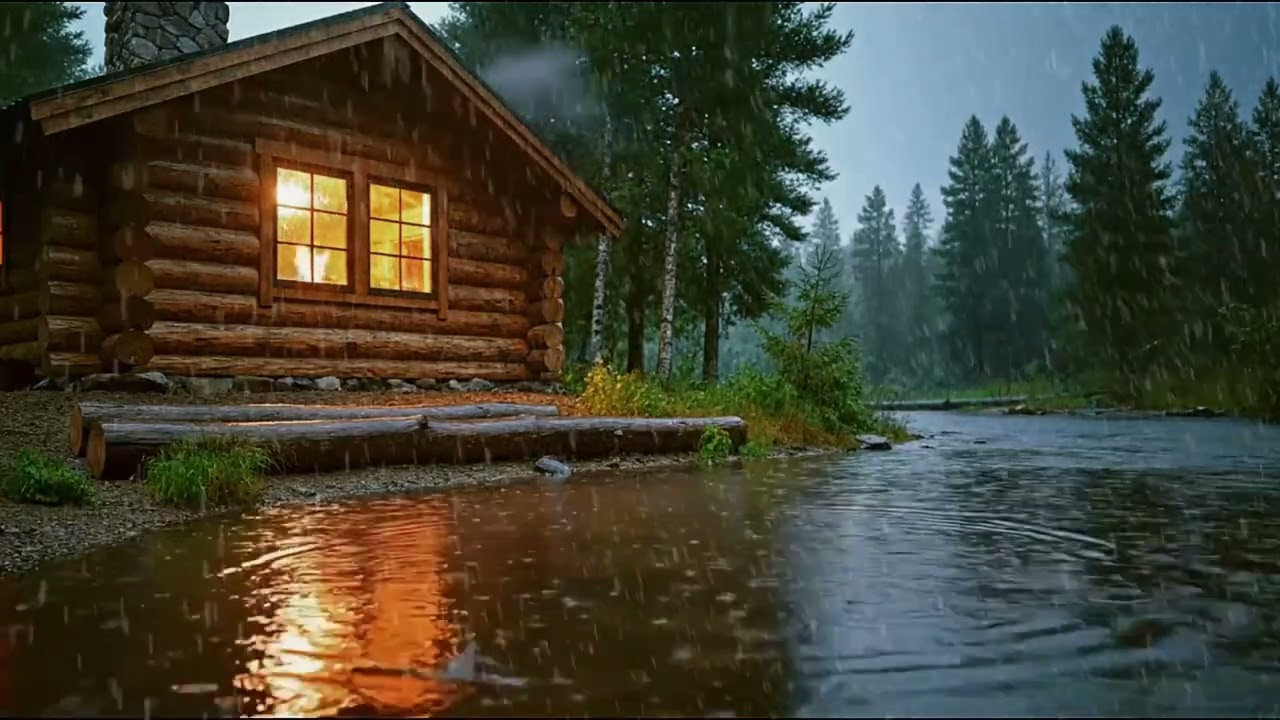 3 Hours Continuous Rain Sounds | Deep Sleep & Stress Relief (No Ads)