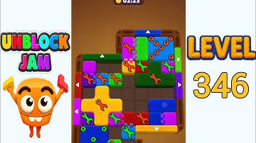 Unblock Jam Level 346 Walkthrough Solution