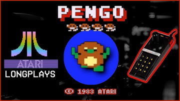 Pengo Atari 5200 and Atari 800 Longplay