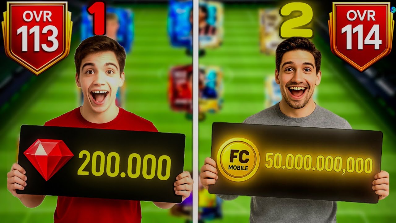 200 000 драгоценных камней против 50 миллиардов монет в FC MOBILE (короткометражный фильм)