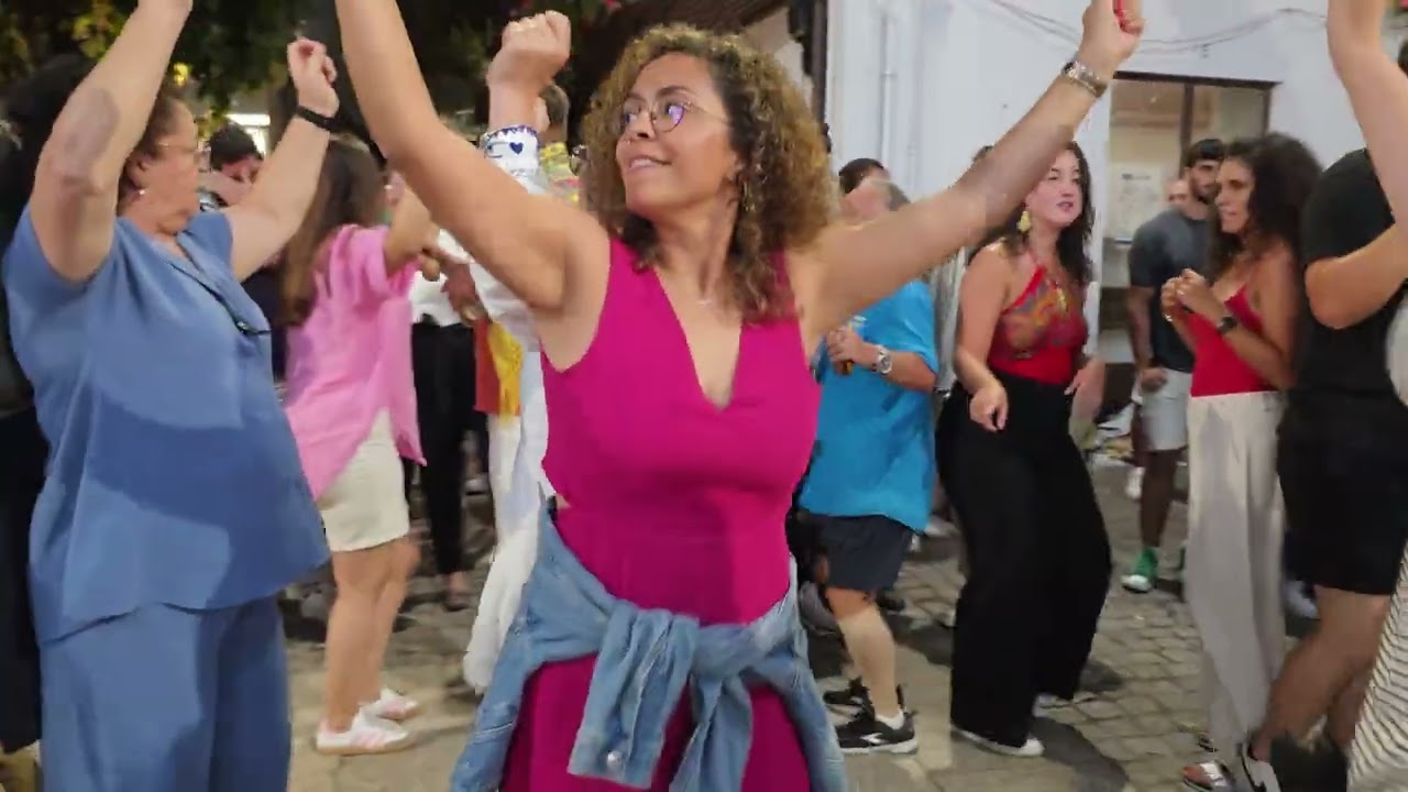 RODA DAS CONCERTINAS  NO LARGO DO URCA.  NOITE DE 22 PARA 23 DE AGOSTO DE 2025 EM PONTE DA BARCA. 