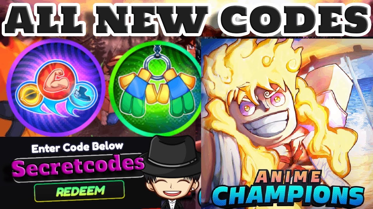 ANIME CHAMPIONS *NEW* ALL CODES FOR JULY 2024! ANIME CHAMPIONS SIMULATOR CODES (ROBLOX)