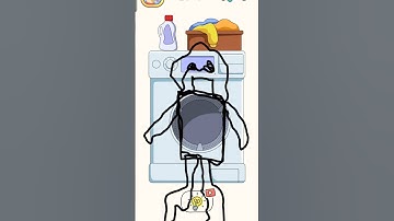 Dop (draw one part) level-11 on the washing machine #shorts #youtubeshorts #dop2 #games