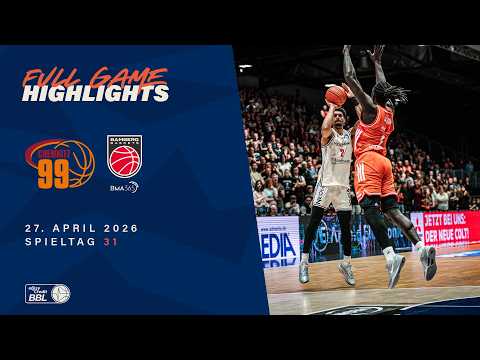 NINERS Chemnitz vs. BMA365 Bamberg Baskets - Full Game Highlights - Spieltag 31, 25/26